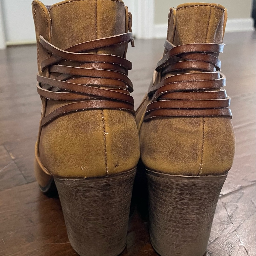 Brown Ankle Boots - Picture 3 of 6